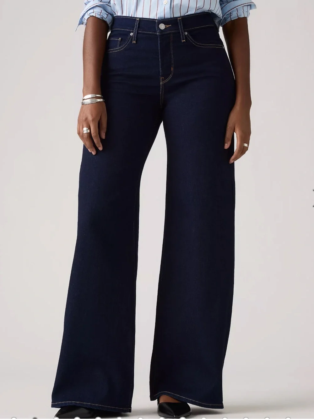 318 SHAPING WIDE LEG WOMEN'S JEANS 29x30
